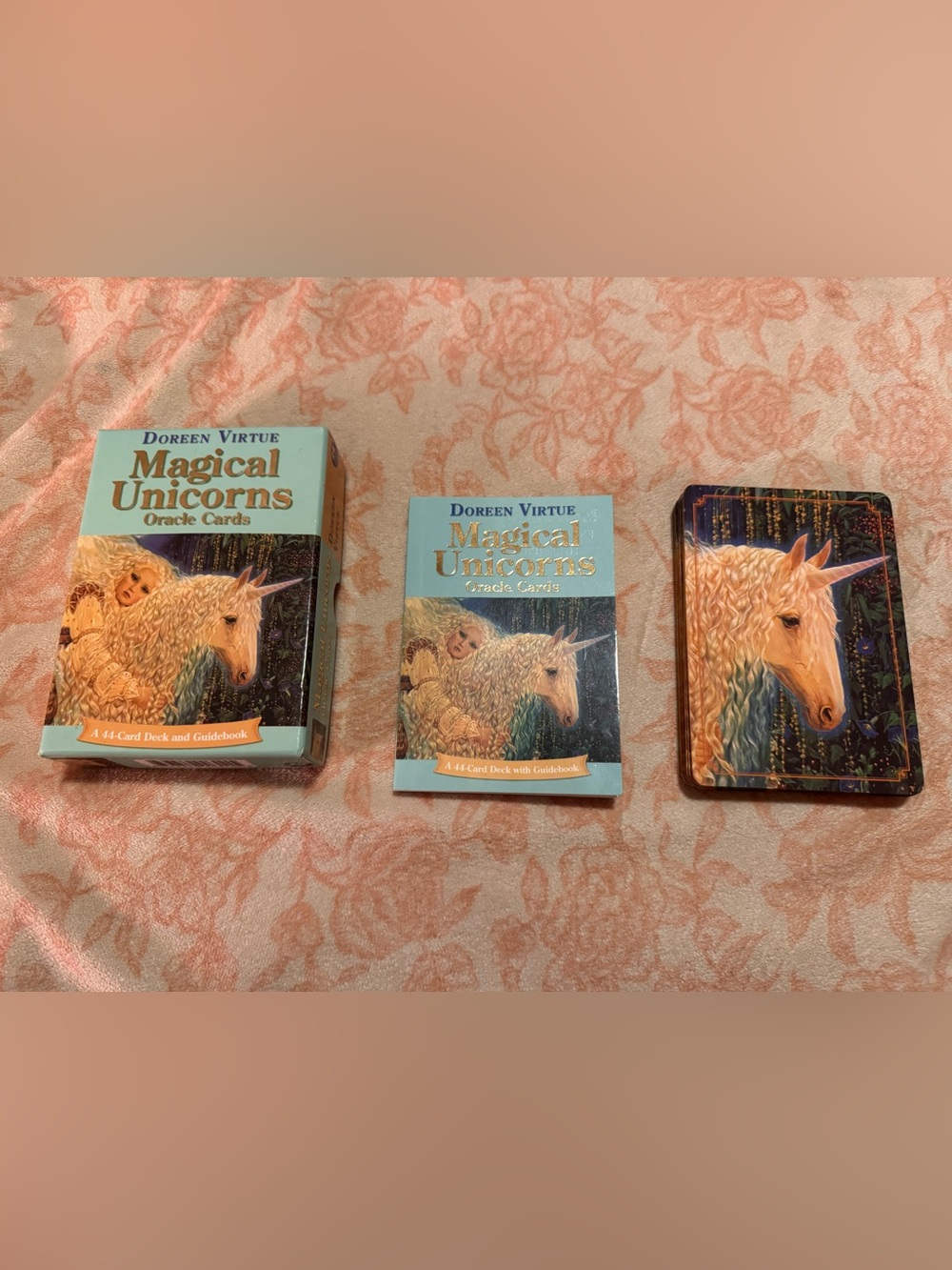 Doreen Virtue Magical Unicorns Oracle Cards - Blue